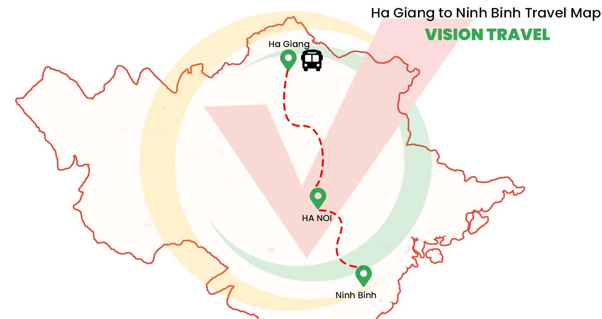 How to get from Ha Giang to Ninh Binh – Best Advice: Transport, Tips, Price, Travel Map