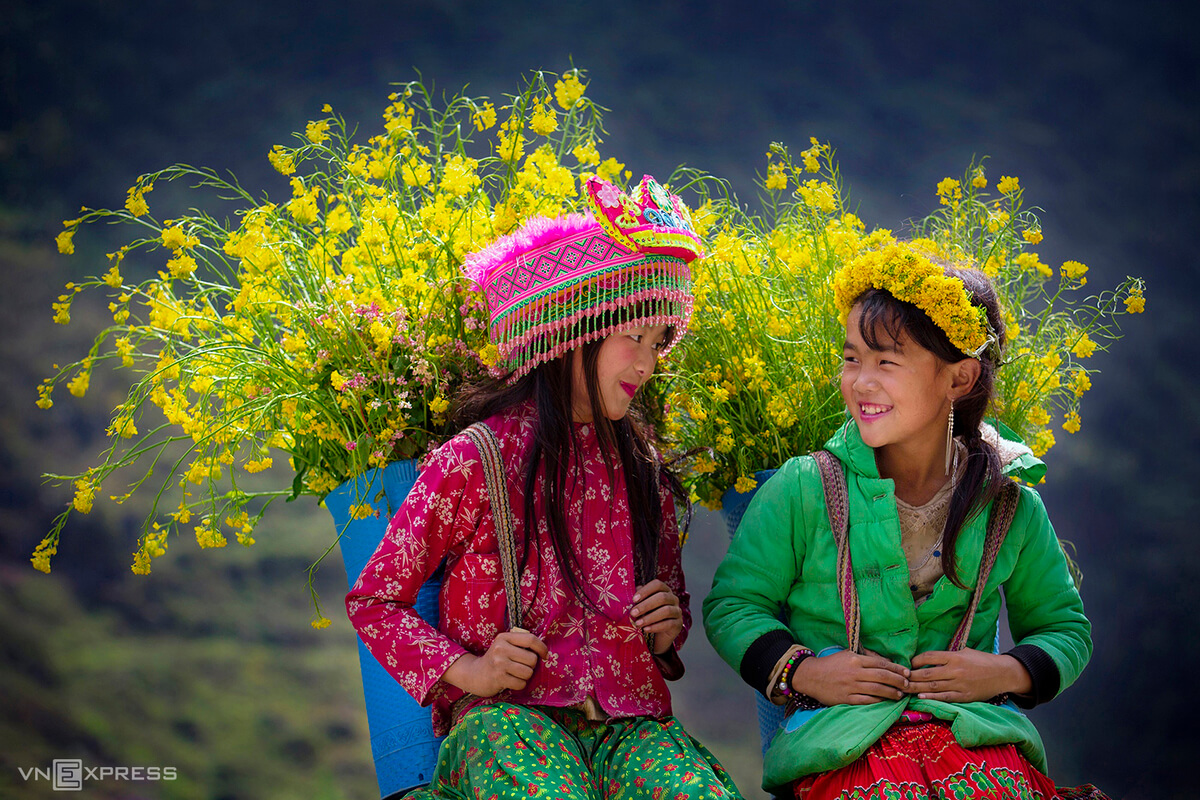 Northern mountainous plateau bursts with spring hues