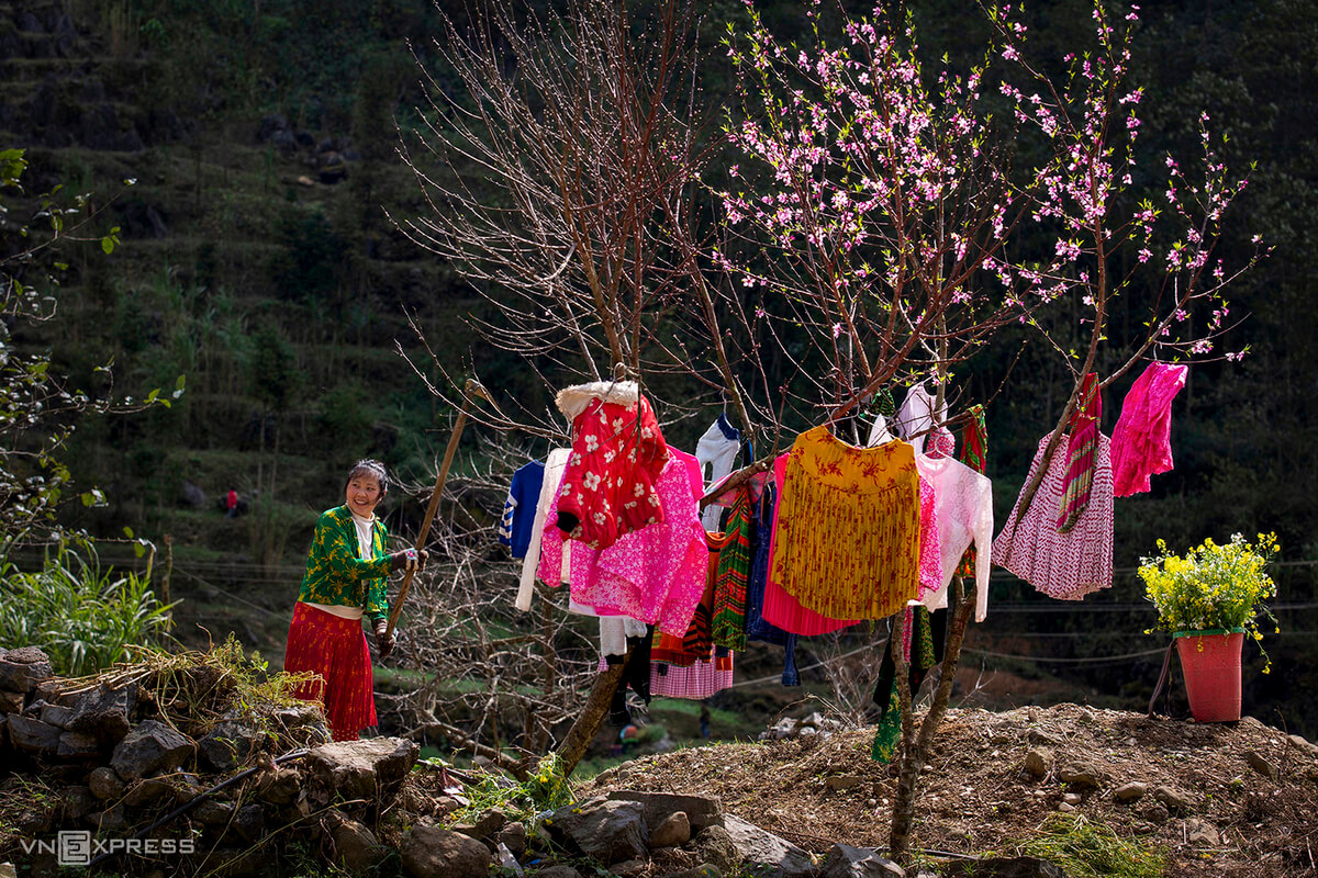 Northern mountainous plateau bursts with spring hues