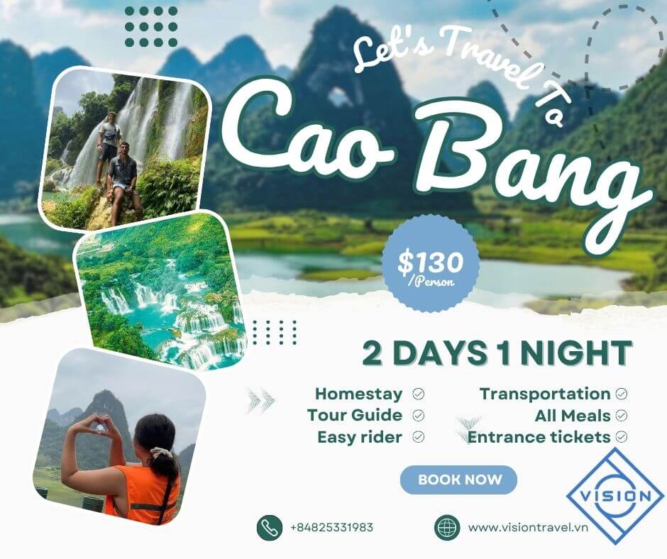 Cao Bang Loop Daily Group Motorbike Tour (2D1N)