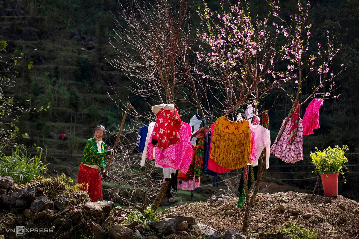Northern mountainous plateau bursts with spring hues