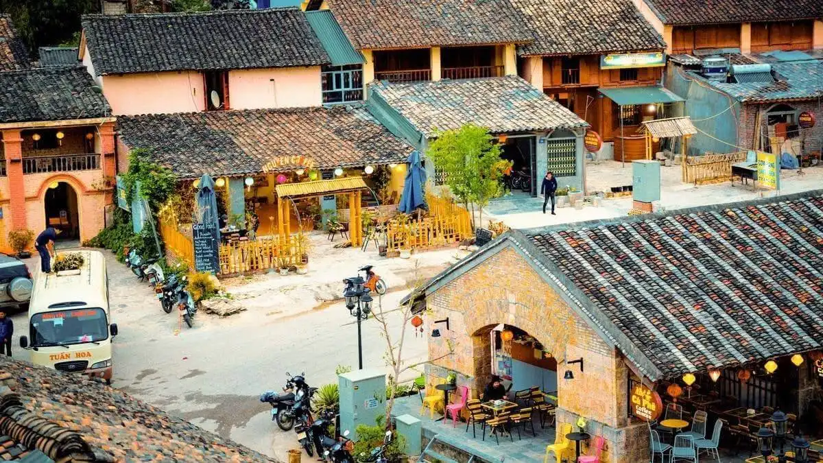 Dong Van Old Quarter in summer
