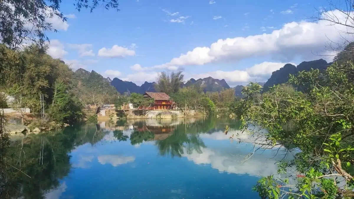 Lan’s Homestay view in Cao Bang